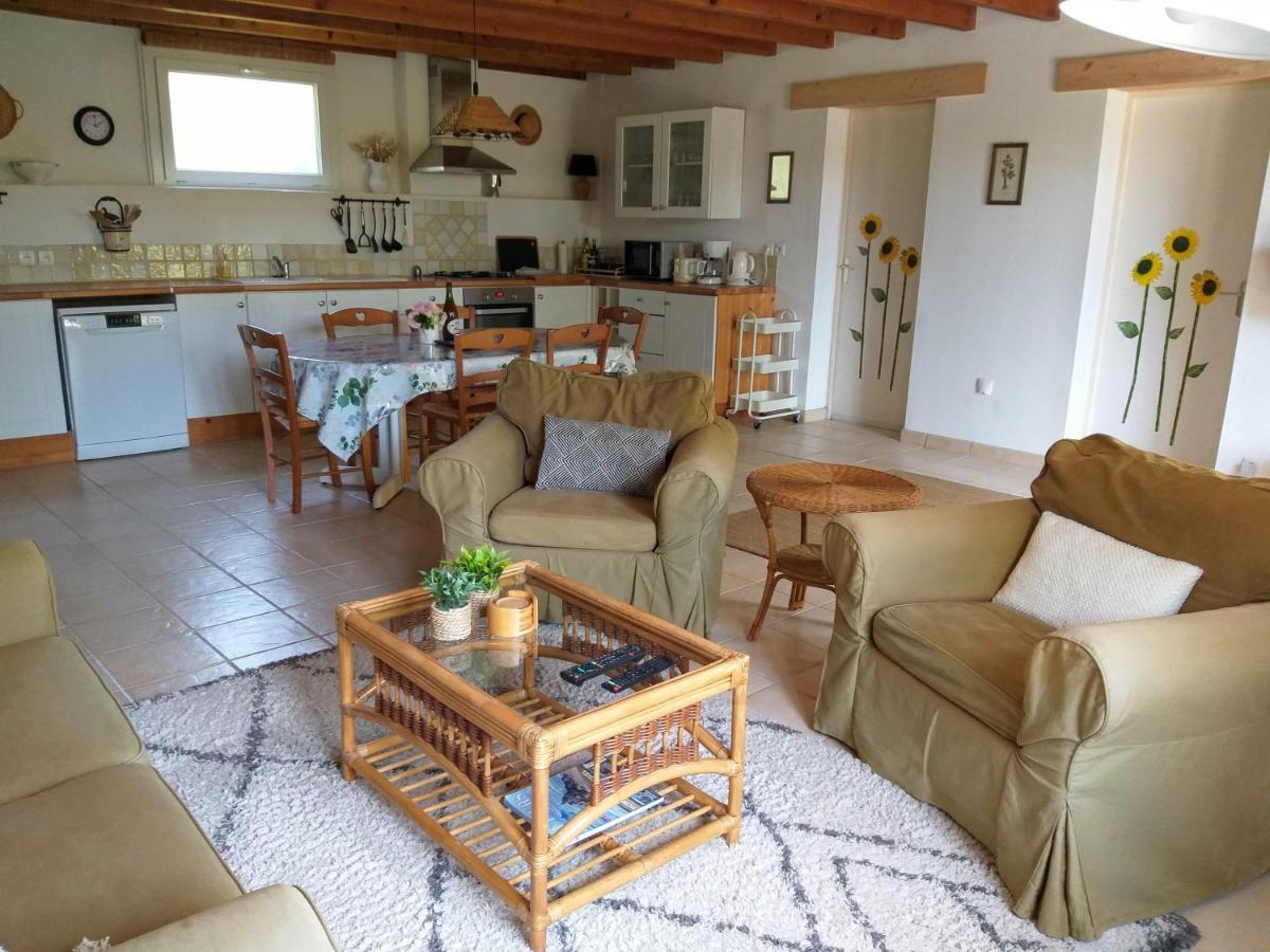 La Sauniere - Chez Helene - Gites En Baie Champeaux Bagian luar foto